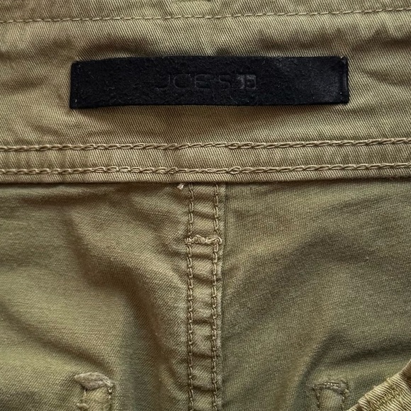 JOE’S Premium Cargo Wide Leg High Rise Pant in Burnt Olive Size 26 - Picture 7 of 9